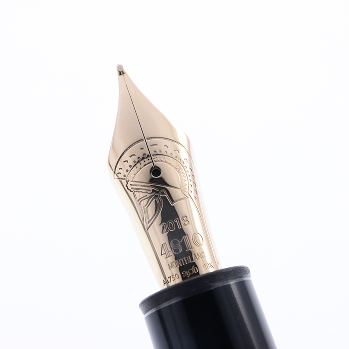 モンブラン 万年筆 作家シリーズ 2018年 ホメロス　ニブ M モンブラン 万年筆 作家シリーズ2018 オマージュ・トゥ・ホメロス