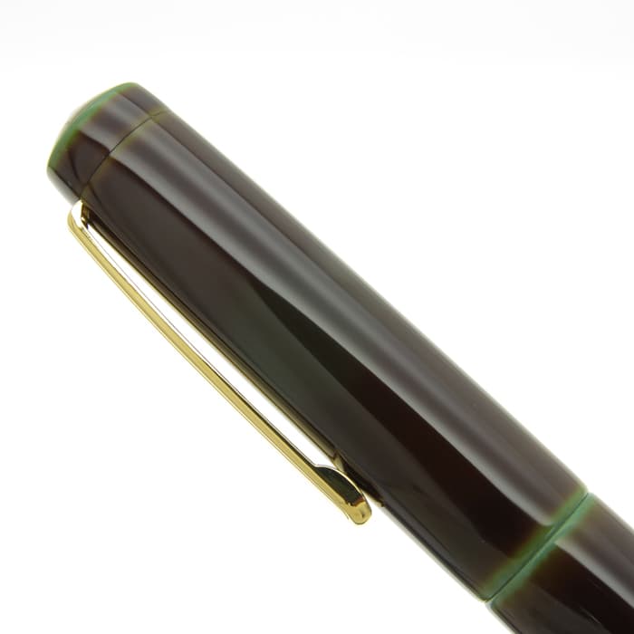 新品)NAKAYA 中屋万年筆 万年筆 ライター ピッコロ 碧溜 極細字（商品