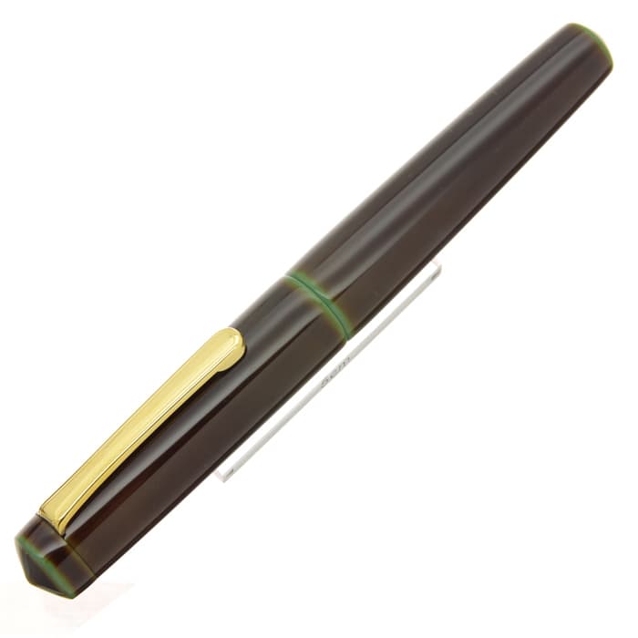 新品)NAKAYA 中屋万年筆 万年筆 ライター ピッコロ 碧溜 極細字（商品