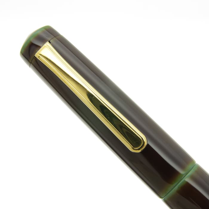 新品)NAKAYA 中屋万年筆 万年筆 ライター ピッコロ 碧溜 極細字（商品
