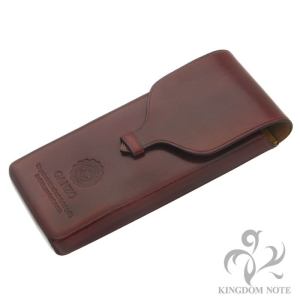 GANZO ガンゾ ペンケース マエストロ ボルドー 4本用 メイン