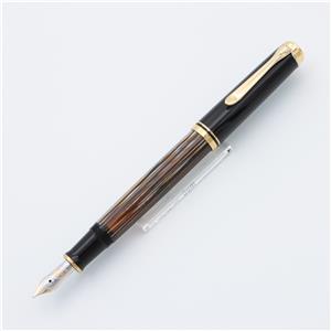 万年筆 スーベレーン M400 茶縞 F
