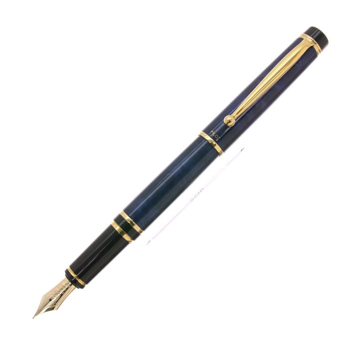 PILOT パイロット 万年筆 グランセ 14K M ブラックマーブル 廃盤 PILOT - PILOT パイロット 万年筆 グランセ 14K M ブラックマーブル
