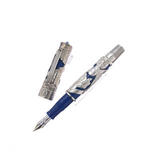 OMAS オマス 万年筆 ローマ2000コレクション ミレニアム II スターリングシルバー M メイン