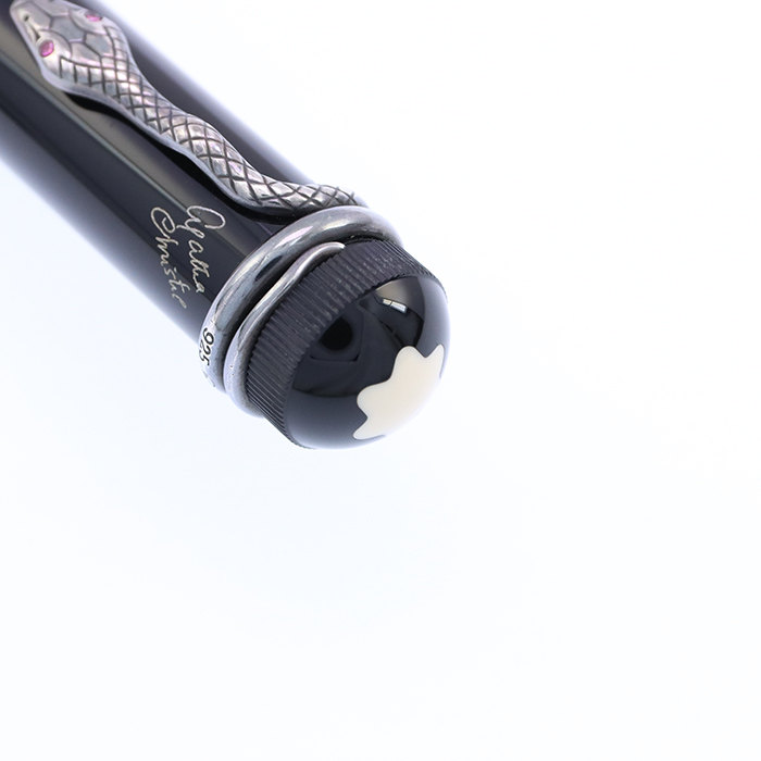 新品・未使用 MONTBLANC モンブラン クリスタル ガラス 灰皿 付属品完