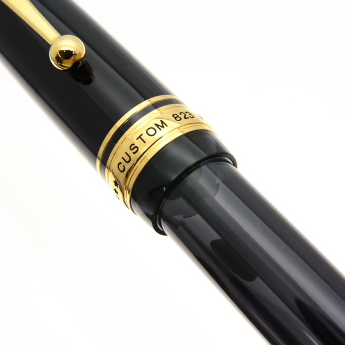 ジャンク パイロット カスタム823 透明ブラック F パイロット 万年筆 カスタム823 透明ブラック | ペンハウス