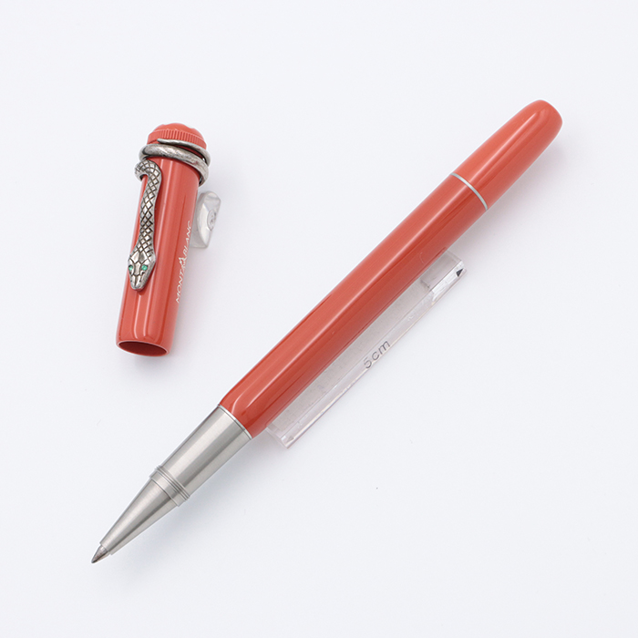 モンブラン　ルージュエノワール　コーラルレッドローラーボール　美品 詳細ページ | 万年筆 ボールペンなど高級筆記具の販売・買取