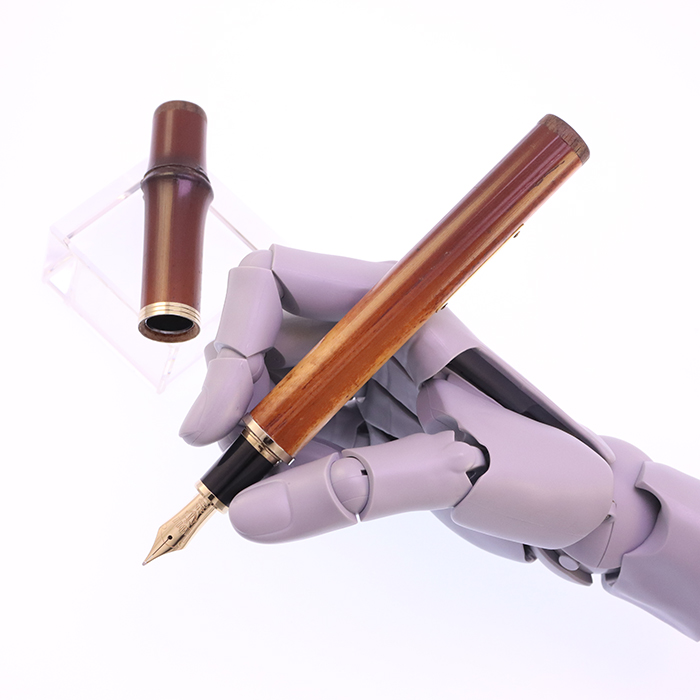 中古)SAILOR セーラー 万年筆 すす竹 長刀研ぎ 中細字 (旧型ペン先