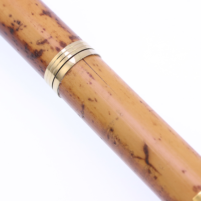 中古)SAILOR セーラー 万年筆 すす竹 長刀研ぎ 中細字 (旧型ペン先