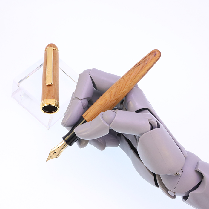 中古)PLATINUM プラチナ 万年筆 #3776 センチュリー 屋久杉 中字（商品