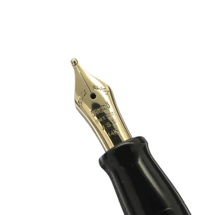 OHASIDO 大橋堂 万年筆 手作り万年筆 14Kペン先 美品コンバーター付