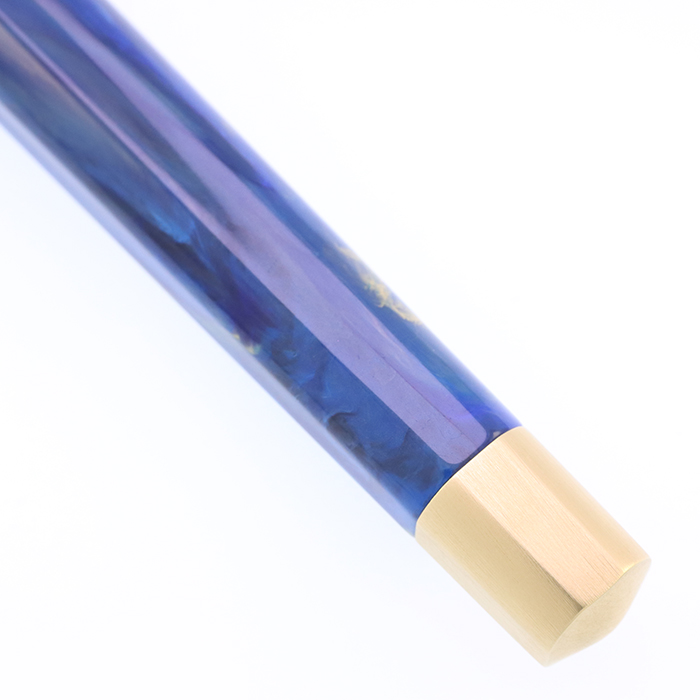新品)VISCONTI ビスコンティ 万年筆 オペラ ゴールド ブルー M（商品ID