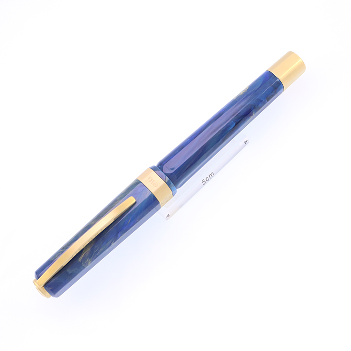 新品)VISCONTI ビスコンティ 万年筆 オペラ ゴールド ブルー M（商品ID