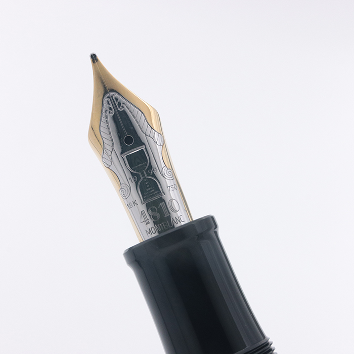 MontBlanc モンブラン マルセル・プルースト 万年筆 F 中古)MONTBLANC モンブラン 万年筆 作家シリーズ1999 マルセル