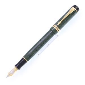 PARKER パーカー 万年筆 デュオフォールド ジェードグリーン センテニアル F メイン