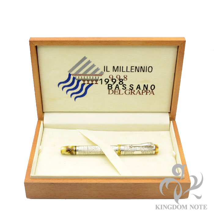Montegrappa モンテグラッパ 万年筆 ミレニオバッサーノ 1998年 詳細ページ | 万年筆 ボールペンなど高級筆記具の販売・買取