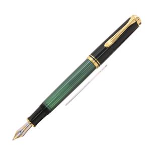 Pelikan ペリカン 万年筆 スーベレーン M400 緑縞 M メイン