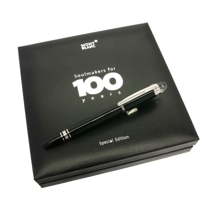 中古)MONTBLANC モンブラン 万年筆 100周年記念 スターウォーカー