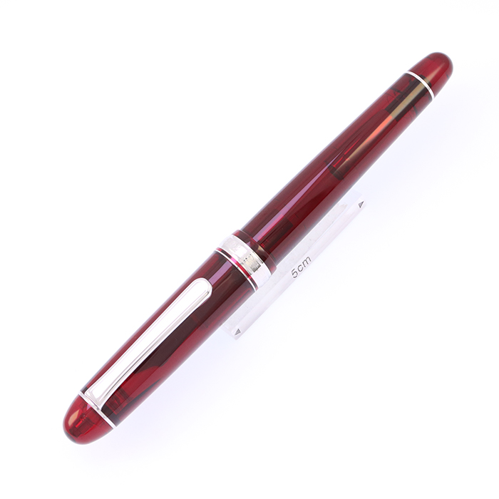 新品)PLATINUM プラチナ 万年筆 #3776 センチュリー ロジウム