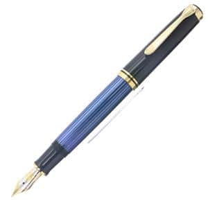 Pelikan ペリカン 万年筆 スーベレーン M800 ブルー縞 EF メイン