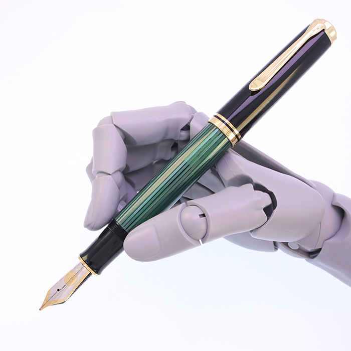 中古)Pelikan ペリカン 万年筆 スーベレーン M1000 グリーン