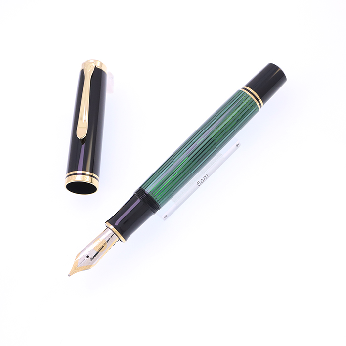 中古)Pelikan ペリカン 万年筆 スーベレーン M1000 グリーン