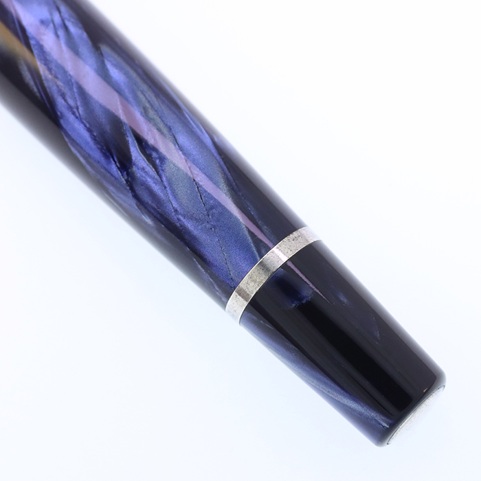 中古)Montegrappa モンテグラッパ 万年筆 ミヤ ミッドナイトブルー M