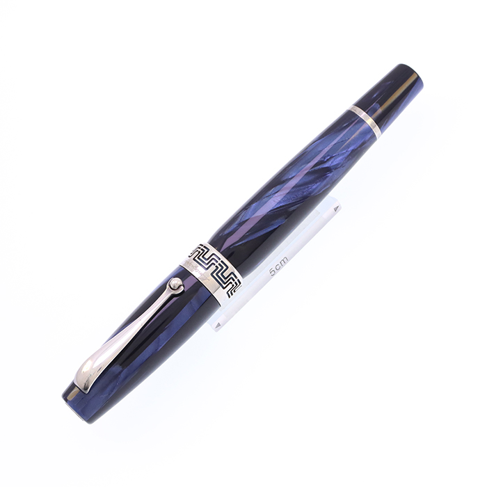 中古)Montegrappa モンテグラッパ 万年筆 ミヤ ミッドナイトブルー M