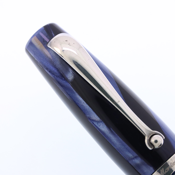 中古)Montegrappa モンテグラッパ 万年筆 ミヤ ミッドナイトブルー M