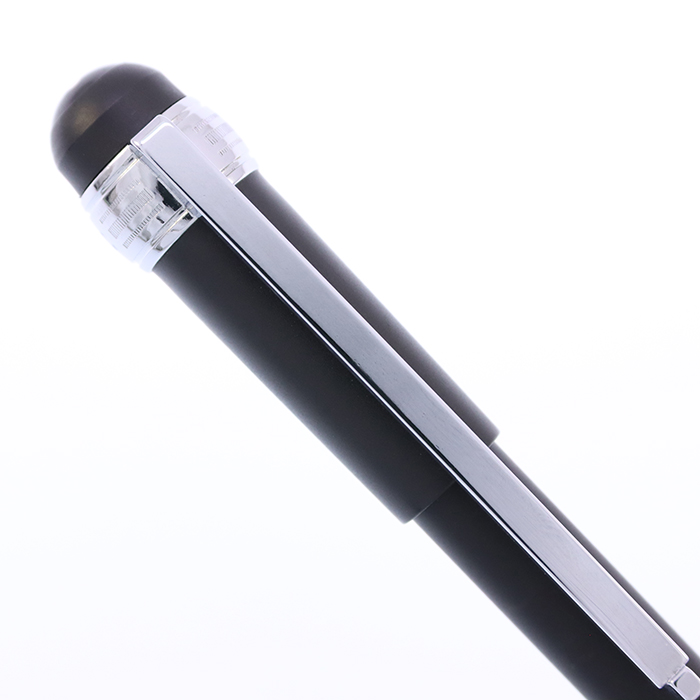 ◾️レア◾️MONT BLANC◾️モンブラン◾️シニアム◾️マットブラック／シルバー◾️ 中古)MONTBLANC モンブラン ボールペン シニアム マットブラック