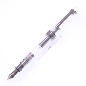 万年筆 ナガサワオリジナル プロフィット スケルトン ブラックプロスケ 中細字