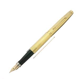 PARKER パーカー 万年筆 #75 プラスヴァンドーム ゴールド ミルレ F メイン