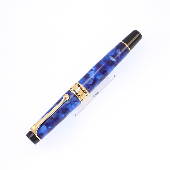 中古)AURORA アウロラ 万年筆 オプティマ ブルーGT M（商品ID