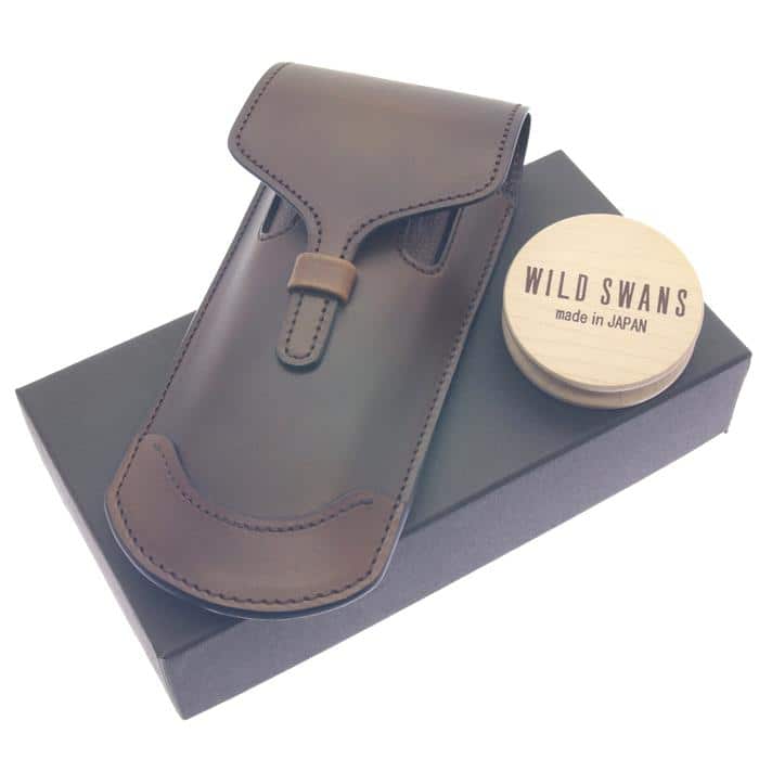 中古)WILD SWANS ワイルドスワンズ ペンケース Peek-A-Boo チョコ 3本