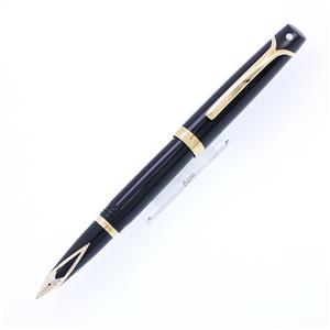 SHEAFFER シェーファー 万年筆 VLR ゴールドトリム ブラック F メイン