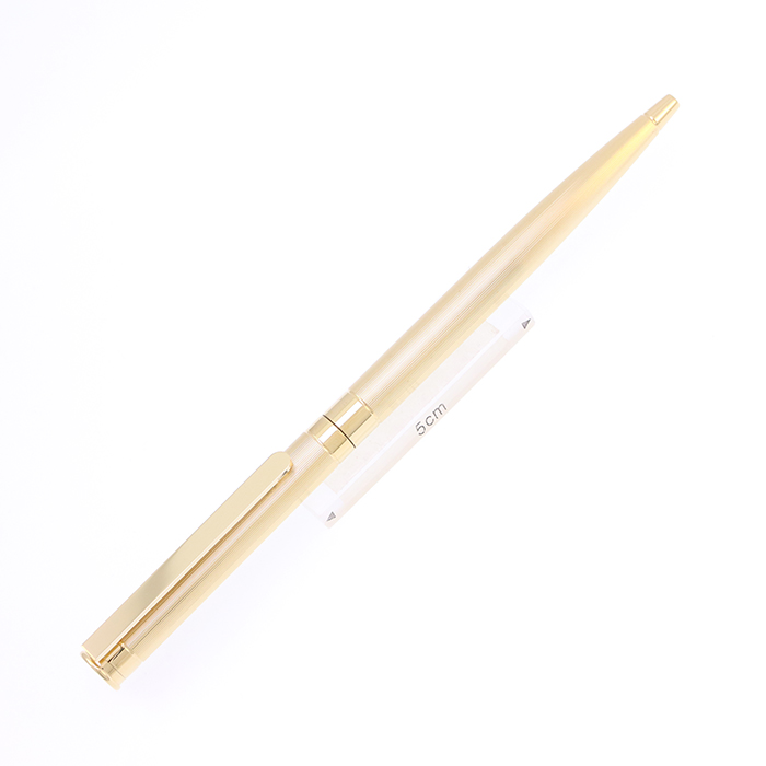 中古)MONTBLANC モンブラン ボールペン ノブレス ゴールドプレート 