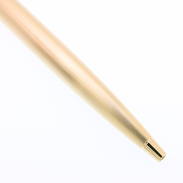 中古)MONTBLANC モンブラン ボールペン ノブレス ゴールドプレート 