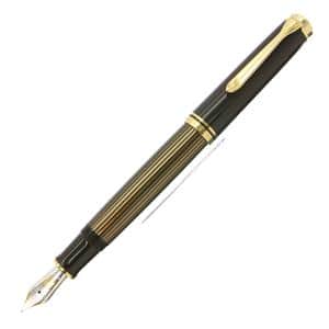 Pelikan ペリカン 万年筆 スーベレーン M800 ブラウンブラック EF メイン