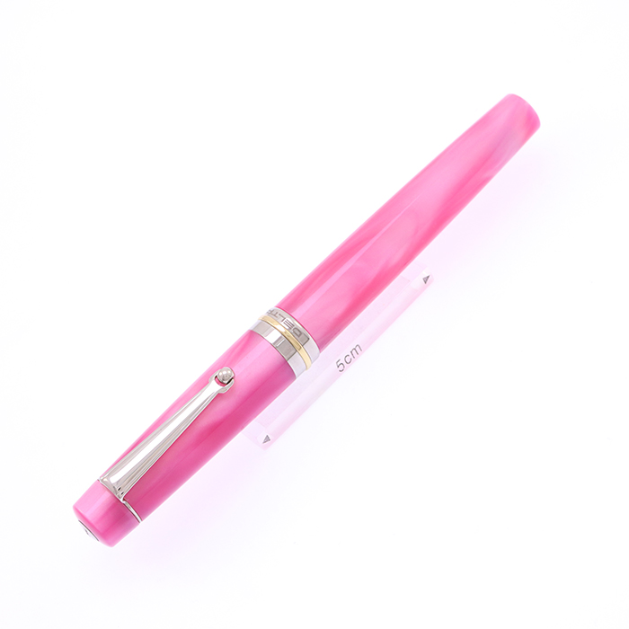 DELTA Vintage Collection Anima 万年筆　字幅F 中古)DELTA デルタ 万年筆 ビンテージコレクション ピンク F（商品ID
