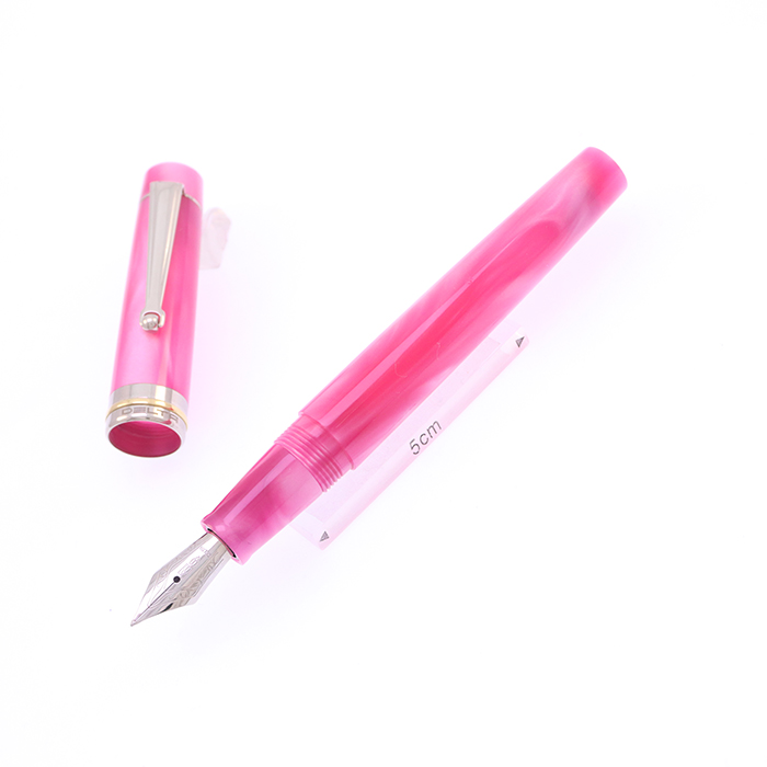 中古)DELTA デルタ 万年筆 ビンテージコレクション ピンク F（商品ID