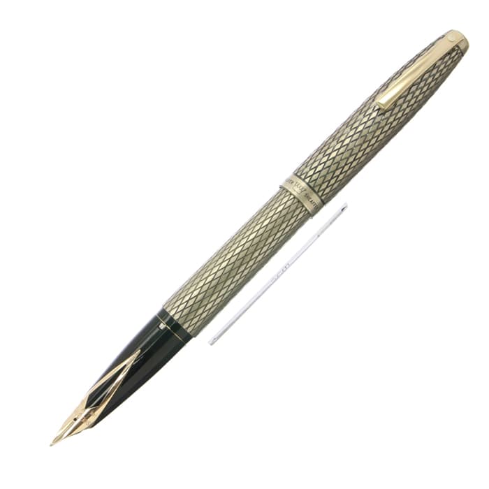 中古)SHEAFFER シェーファー 万年筆 インペリアル スターリング