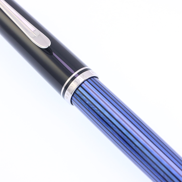 ペリカン M405 ブルーストライプ 万年筆 細字 未使用品 詳細ページ | 万年筆 ボールペンなど高級筆記具の販売・買取