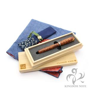 万年筆　花梨　ペンケース　工房偰 限定品】工房 楔 コンプロット10 10本用ペンケース | ペンハウス
