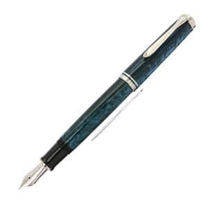 Pelikan ペリカン 万年筆 スーベレーン M805 オーシャンスワール EF メイン