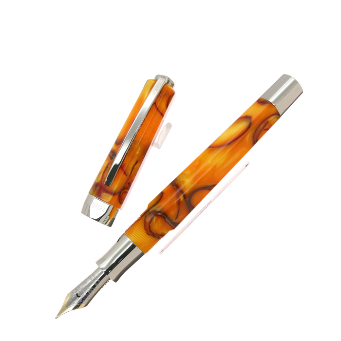 万年筆　ヴィスコンティ　F 万年筆 ヴィスコンティ VISCONTI【美品！】カロッツェリア TVM