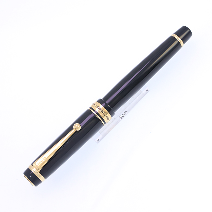 中古)PILOT パイロット 万年筆 カスタム845 漆 ブラック 極太字