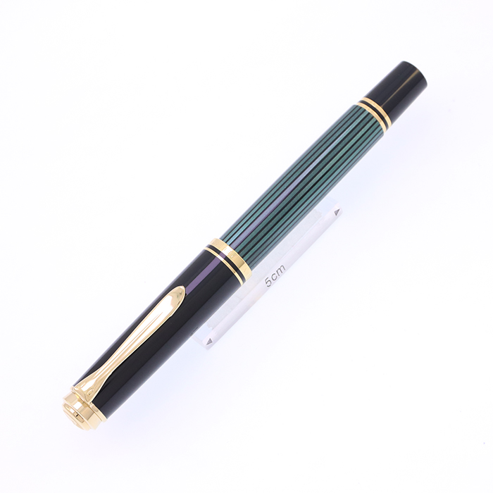 中古)Pelikan ペリカン ローラーボール スーベレーン R400 グリーン