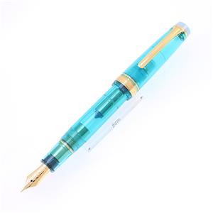 万年筆 文具館コバヤシオリジナル 第1弾 プロフェッショナルギア 翡翠-かわせみ- 中字