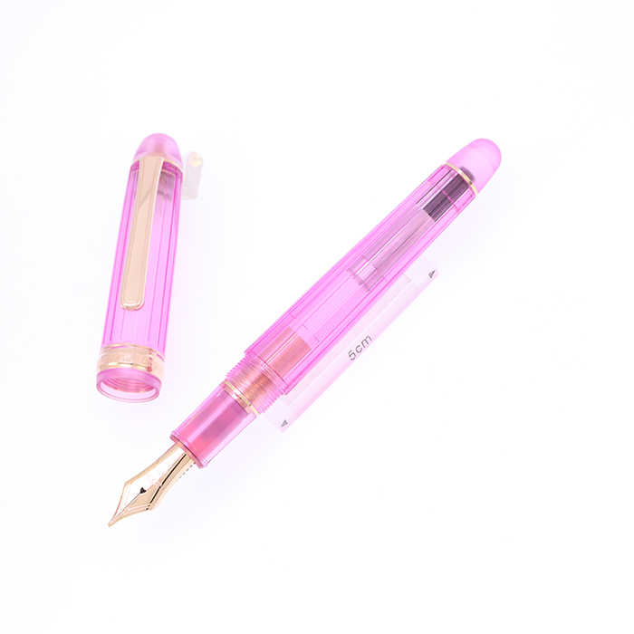 中古)PLATINUM プラチナ 万年筆 #3776 センチュリー NICE(ニース) リラ