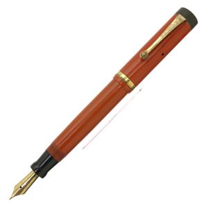 PARKER パーカー 万年筆 ラッキーカーブ デュオフォールド ジュニア レッド XF メイン